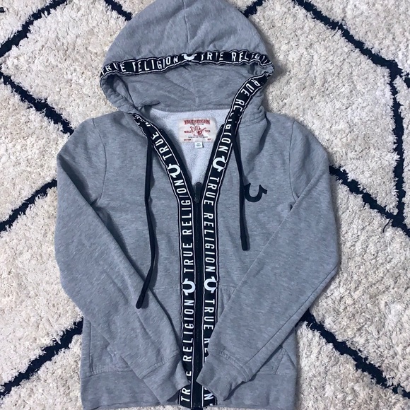 True Religion Sweaters - True religion zip up hoodie